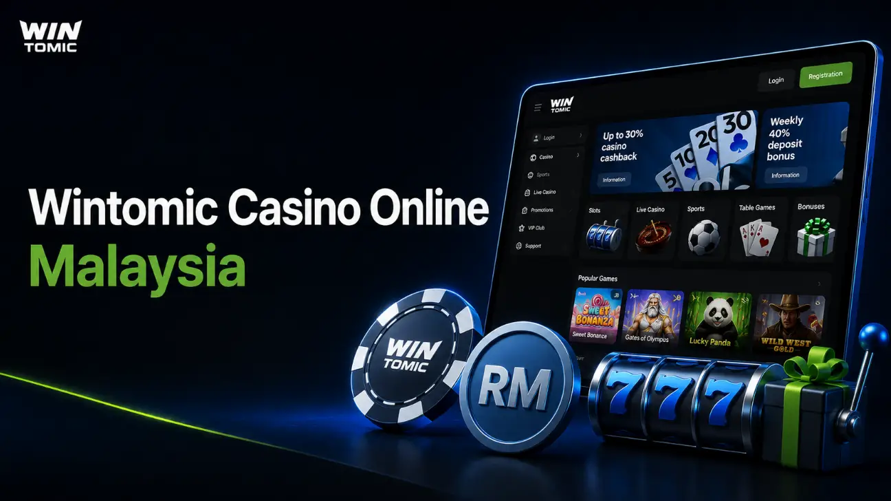Wintomic Casino Online Malaysia with Slots, Live Games and Rewards